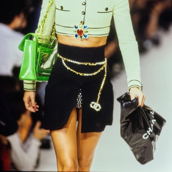 Chanel 1995 Spring Runway Corset Skirt - Picture 3 of 8